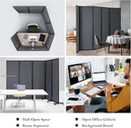 Strongbird Room Partition, Office Divider, Portable Commercial Screen Dividers - Image 4