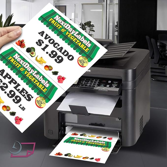 NextDayLabels - Letter Size White Perforated Blank Post Card Cardstock - Image 3