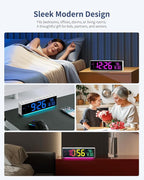 Digital Clock, Alarm Clock for Bedroom, Digital Wall Clocks for Classroom - Image 7