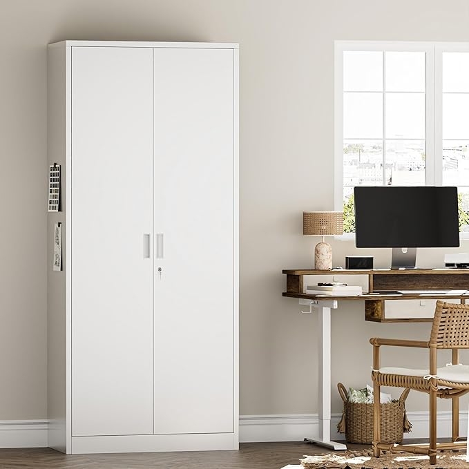 TaskStorz Steel SnapIt Cabinet, 71 Inch Metal Storage Cabinet - Image 4
