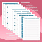 IN-LUXPRO Planner 2026 Daily Weekly and Monthly, 11.5"x8.5", 12 Months Spiral - Image 5