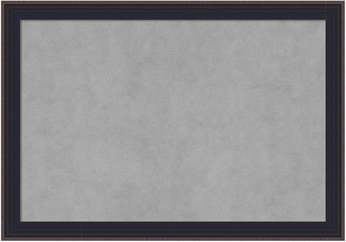 Amanti Art Black Framed Magnetic Board 19x27 Medium Vision Board by AmantiArt