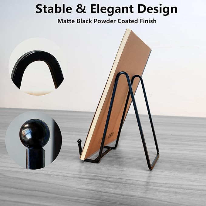 Kruodop 4 Pack 4" Metal Square Frame Easel Stands - Image 3