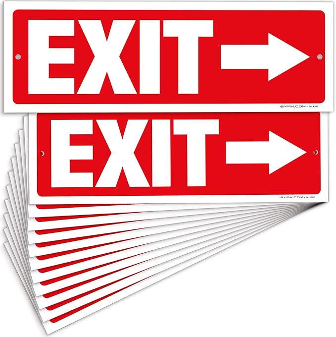 iSYFIX Exit Signs by iSYFIXPREMIUMSIGNS