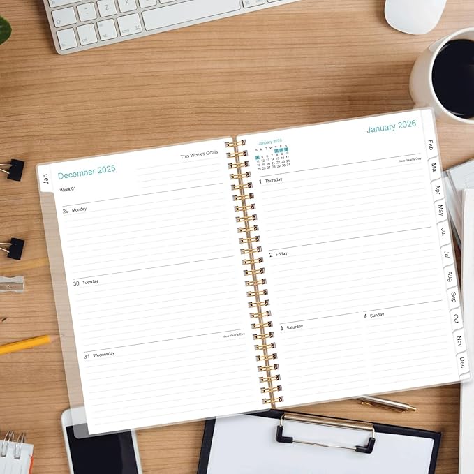 2026 Planner - Planner 2026 from January 2026 - December 2026, Weekly & Monthly - Image 7