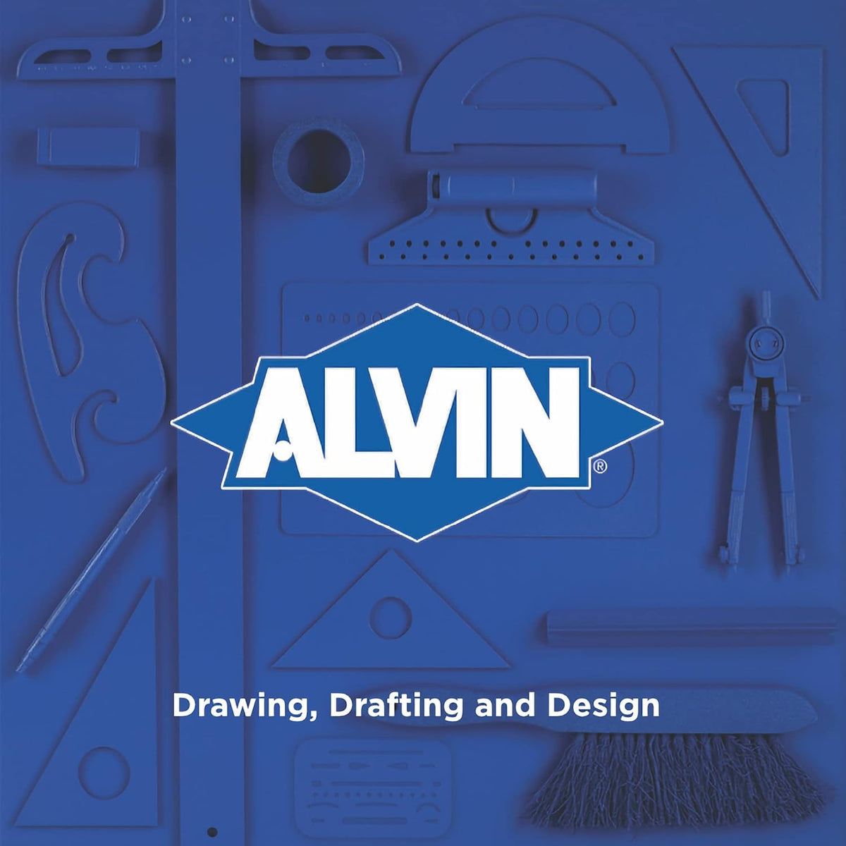 alvin portable drafting board size 30" x 42", front angle view