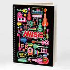 MAXCURY Blank Sheet Music Composition Manuscript Staff Paper Art Music Notebook - Image 3