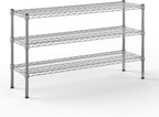 Regal Altair 14" Deep x 48" Wide x 27" Height Wire Shelving Kit | 3-Tier | NSF