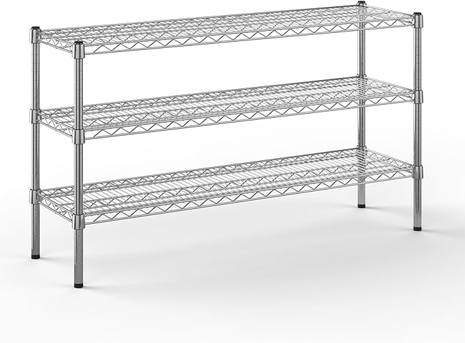Regal Altair 14" Deep x 48" Wide x 27" Height Wire Shelving Kit | 3-Tier | NSF by Regal+Altair