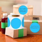 3 Inch Round Color Coding Labels - Image 6