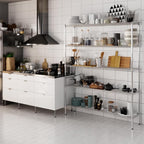 Regal Altair 14" Deep x 60" Wide x 74" Height Wire Shelving Kit | 5-Tier | NSF - Image 8