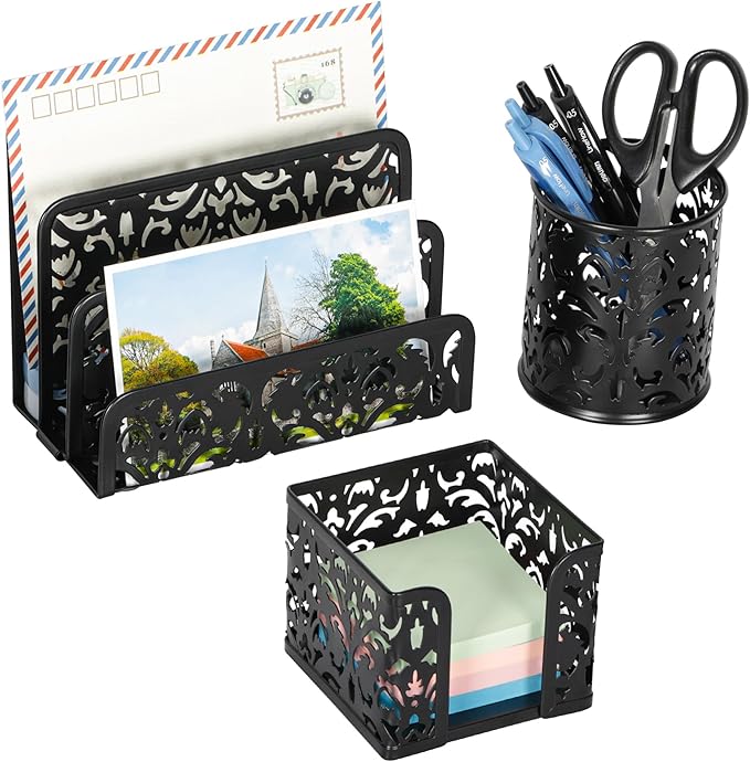 EasyPAG Desk Organizers and Accessories 3 Pieces Office Organizer Set by EasyPAG