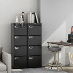 PEUKC 4 Drawer File Cabinet, Vertical Filing Cabinets - Image 7