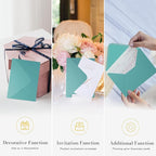 Shimmery Blue Envelope A7-100 PCS Goefun V Flap Invitation Envelopes - Image 5