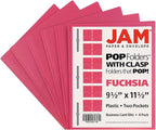 JAM PAPER Plastic Color POP Folders - Image 6