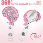 Aoryalps Retractable Badge Reel Holder Retractable - Image 4