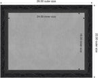 Amanti Art Black Framed Magnetic Board 22x28 Medium Vision Board - Image 2