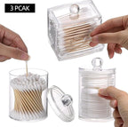 Tbestmax Bathroom Organizer Accessories Set-10 OZ, 7 OZ Qtips Holder Storage - Image 3