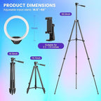 Sensyne 10'' RGB Ring Light - Image 6