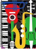 MAXCURY Blank Sheet Music Composition Manuscript Staff Paper Art Music Notebook by MAXCURY