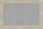 Amanti Art Silver Framed Magnetic Board 26x38 Large Vision Board by AmantiArt