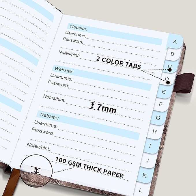 MOSA BEAR Password Keeper Book - Image 3