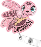 Aoryalps DUUUUUDE Retractable Badge Reel Holder Retractable by Unknown
