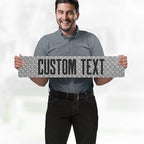 Custom Sign, Custom Street Sign, 11 Font Colors, 13 Font Styles, 4 Hole Options - Image 2