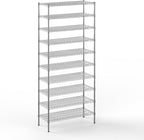 Regal Altair 18" Deep x 42" Wide x 96" Height Wire Shelving Kit | 10-Tier | NSF by Regal+Altair