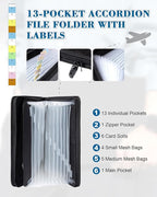 Fireproof Important Document Organizer Folio - Image 3