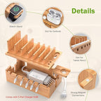 Pezin & Hulin Bamboo Charging Station - Image 2