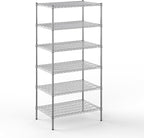 Regal Altair 24" Deep x 36" Wide x 74" Height Wire Shelving Kit | 6-Tier | NSF by Regal+Altair