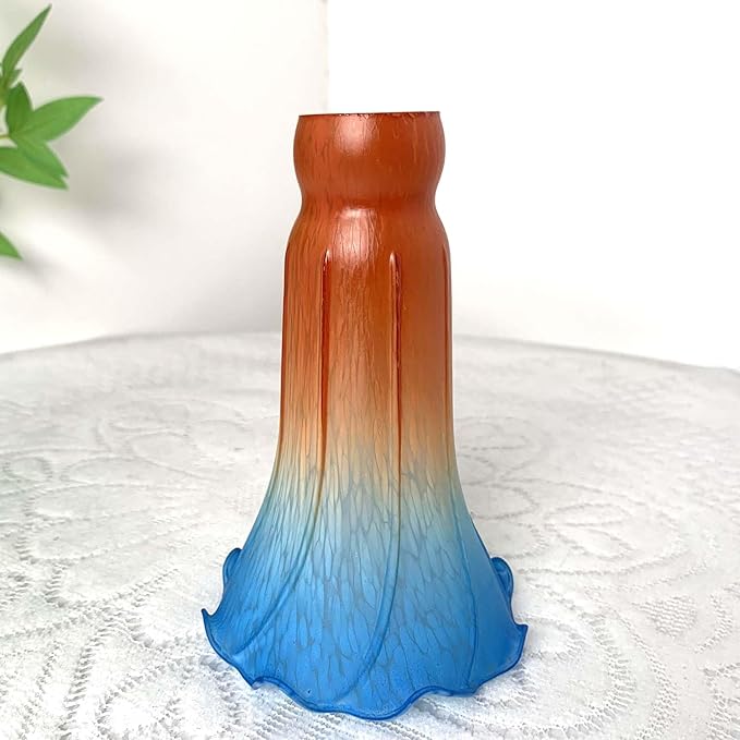 Bieye LS22 Lily Flower Blown Glass Lampshade - Image 6