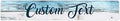Custom Sign, Custom Street Sign, 11 Font Colors, 13 Font Styles, 4 Hole Options by MySignCenter