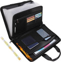 Fireproof Accordion File with Handle, Expandable File Folder Organizer by Unknown