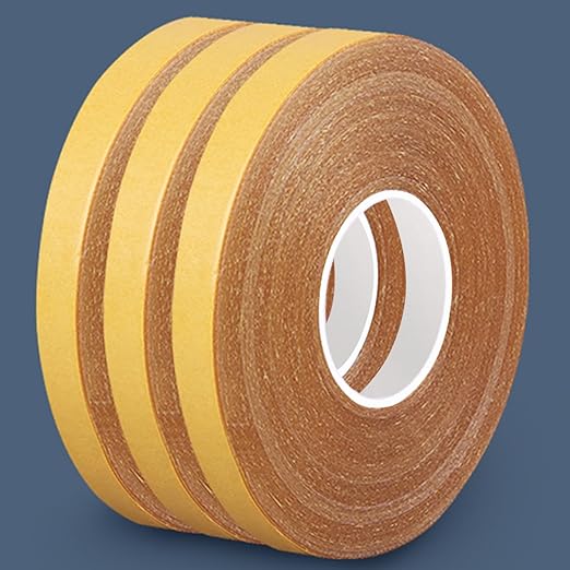KAIYUER 3Pack Double Sided Tape Heavy Duty, 0.5in x 66FT, Double Sided Fabric by Unknown