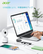 Acer USB C Hub 4 Ports, USBC Splitter - Image 5