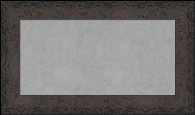 Amanti Art Black Framed Magnetic Board 17x29 Small Vision Board by AmantiArt