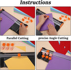 6 Pieces Paper Cutter Replacement Blade Paper Trimmer Replacement Blade Refill - Image 7