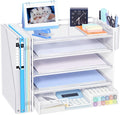 OPNICE Desk Organizer, 5-Tier Paper File Organizer by OPNICE