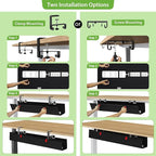 KEEGH Large 36" Under Desk Cable Management Tray - Image 6