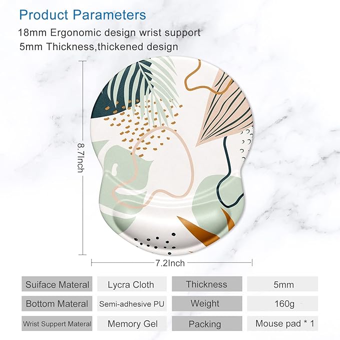 ITNRSIIET Ergonomic Mouse Pad - Image 5