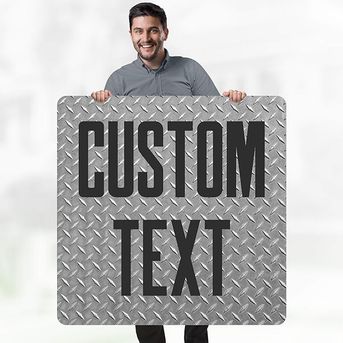 Custom Sign, Custom Street Sign, 11 Font Colors, 13 Font Styles, 4 Hole Options - Image 2