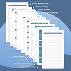 IN-LUXPRO Planner 2026 Daily Weekly and Monthly, 6.5"x3.75", 12 Months Spiral - Image 5