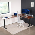 VIVO Electric Corner 84 x 63 inch L-Shaped Standing Desk, Memory Height - Image 7
