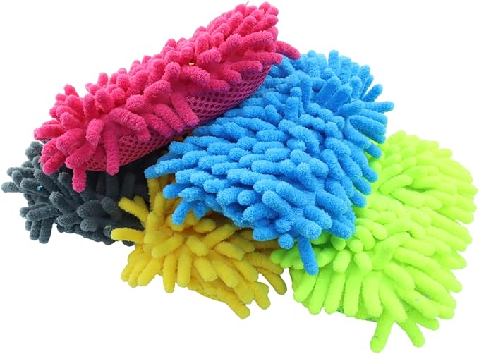 Biaungdo 5 Pack Washable Whiteboard Eraser, Microfiber Shag Dry Eraser - Image 6
