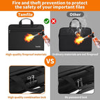 5200℉ Fireproof Accordion File Organizer - Image 3