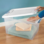 Sterilite 24-Pack Latching Box, Under Bed Storage Bins - Image 6