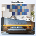 UNECHO 12 Pack 12" X 12" X 0.4" Acoustic Panels - Image 5
