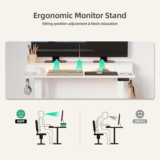 Claiks Electric Standing Desk - Image 7